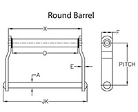 Welded Steel Round Barrel